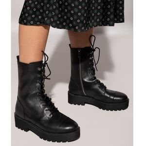 Michael Kors Bryce Platform Combat Boots